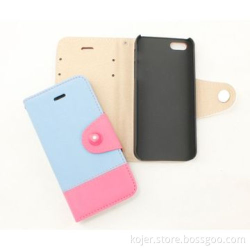 Wallet Flip Cellphone Stand Case Cover for iPhone 5/5s